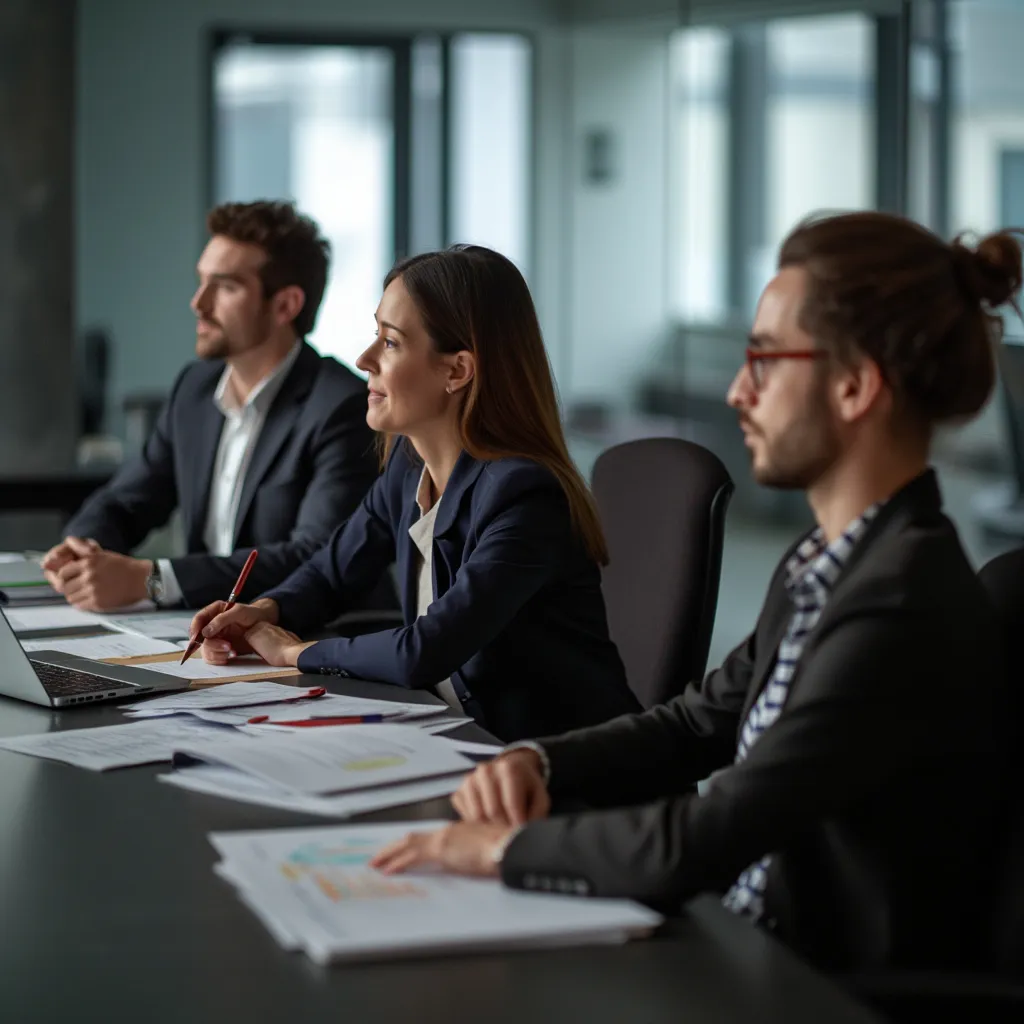 Business training session